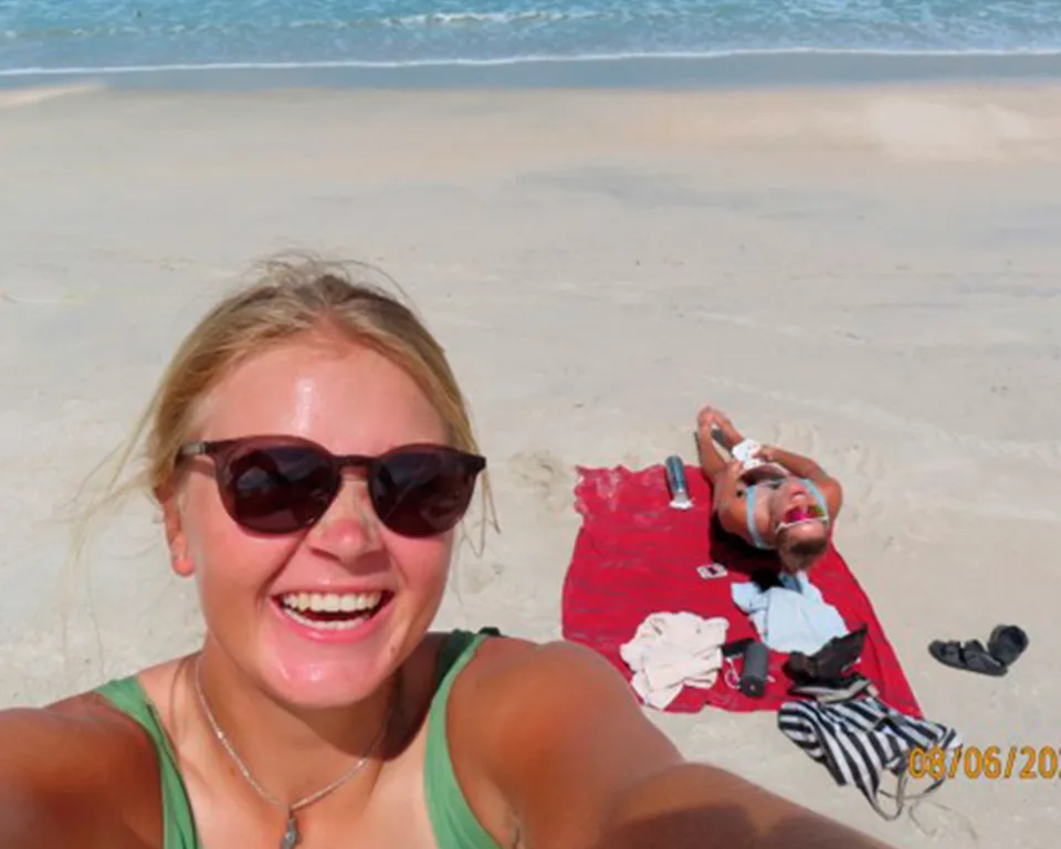 Bike Girls - tjejer på stranden