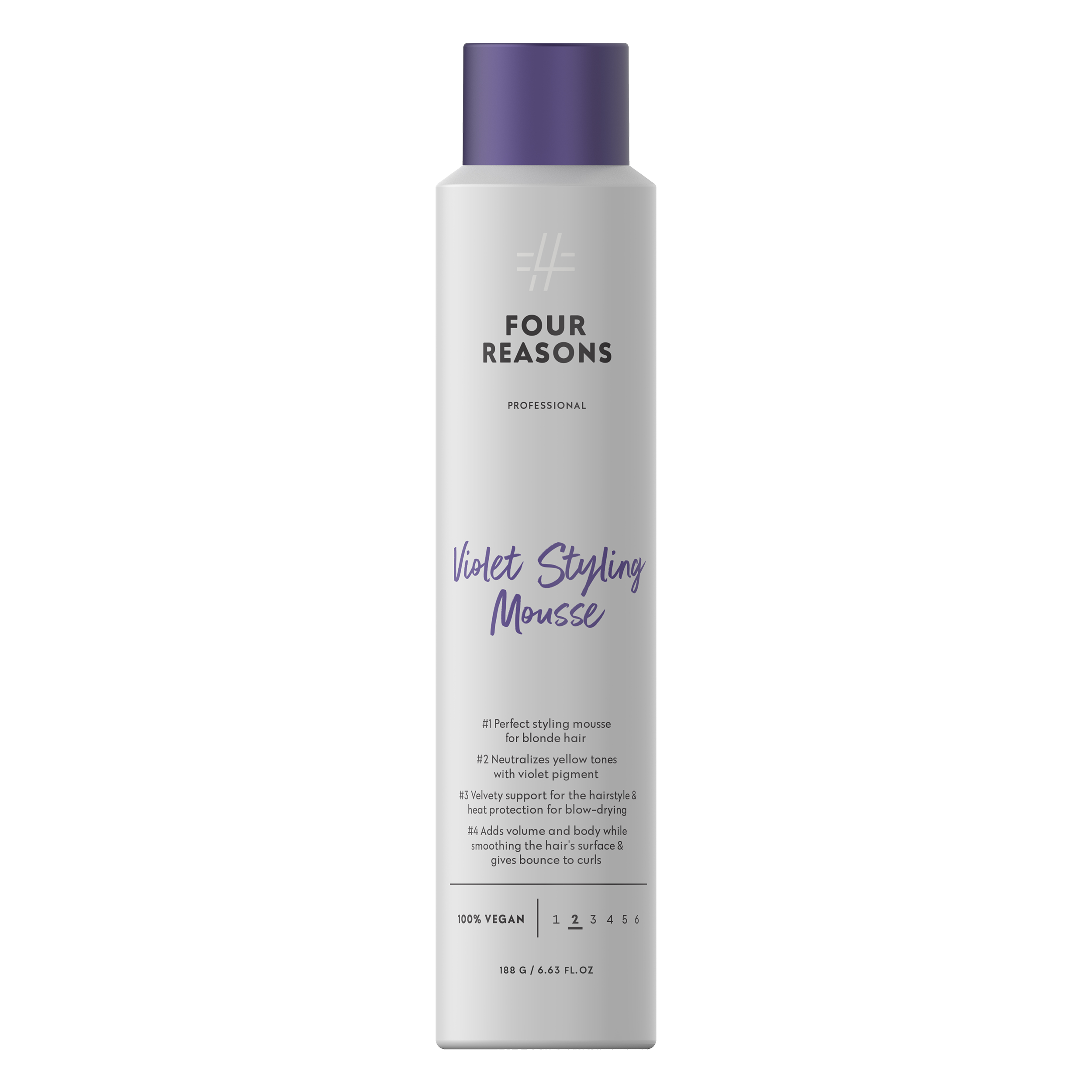 Four-Reasons-Professional-Violet-Styling-Mousse