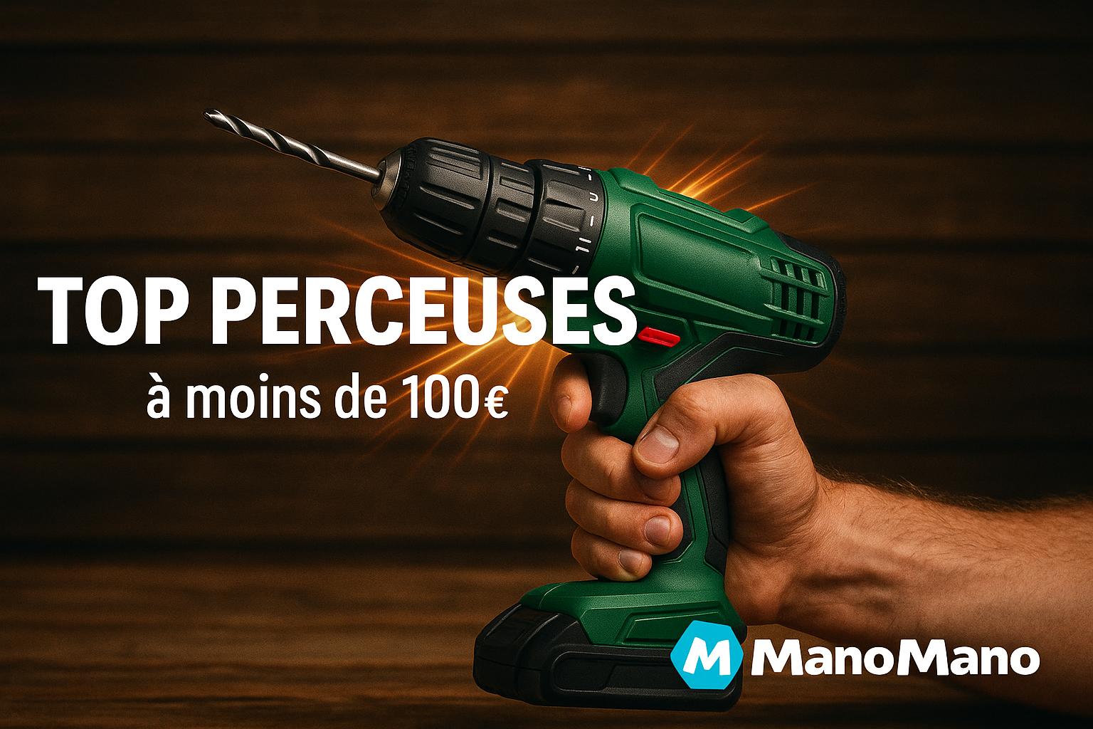 Meilleures perceuses en 2026 à moins de 100 euros