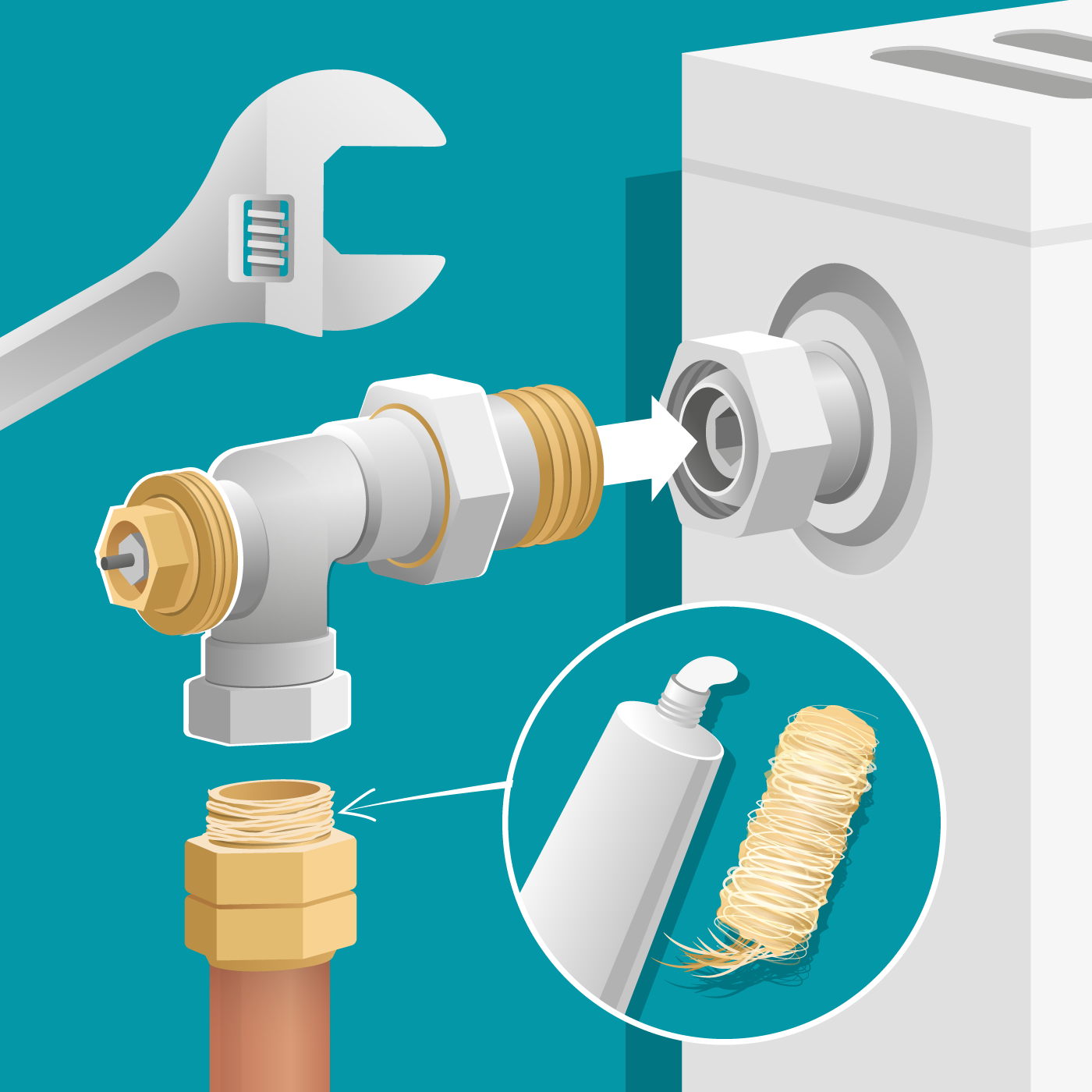 Cómo instalar una válvula termostática para el radiador?