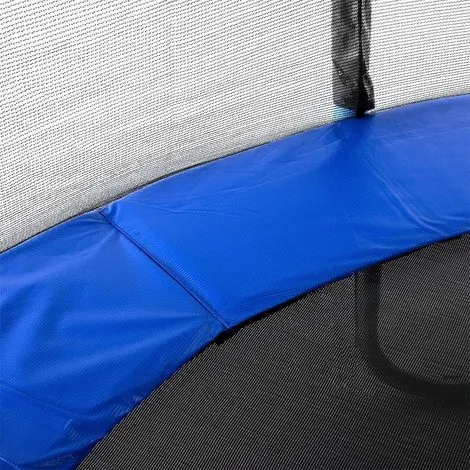 AREBOS Copertura Bordo Di Protezione Per Trampolino Elastico Molla 427 Cm Blu 30212799