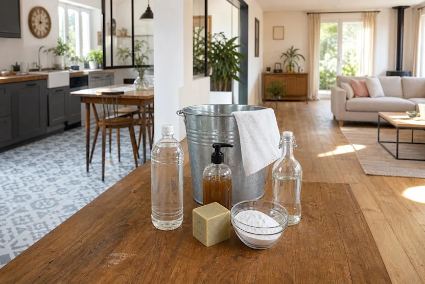 Nettoyer son sol naturellement : quelles recettes maison selon votre type de sol ?