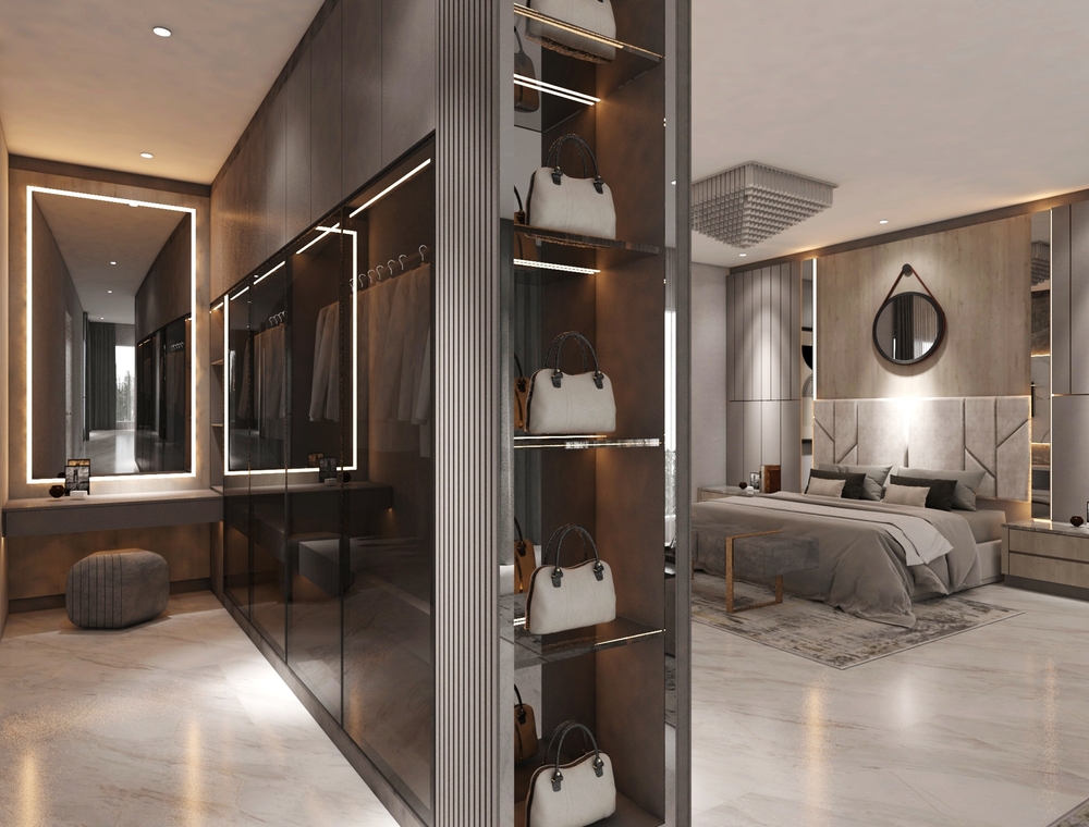 Comment aménager un dressing dans une chambre parentale