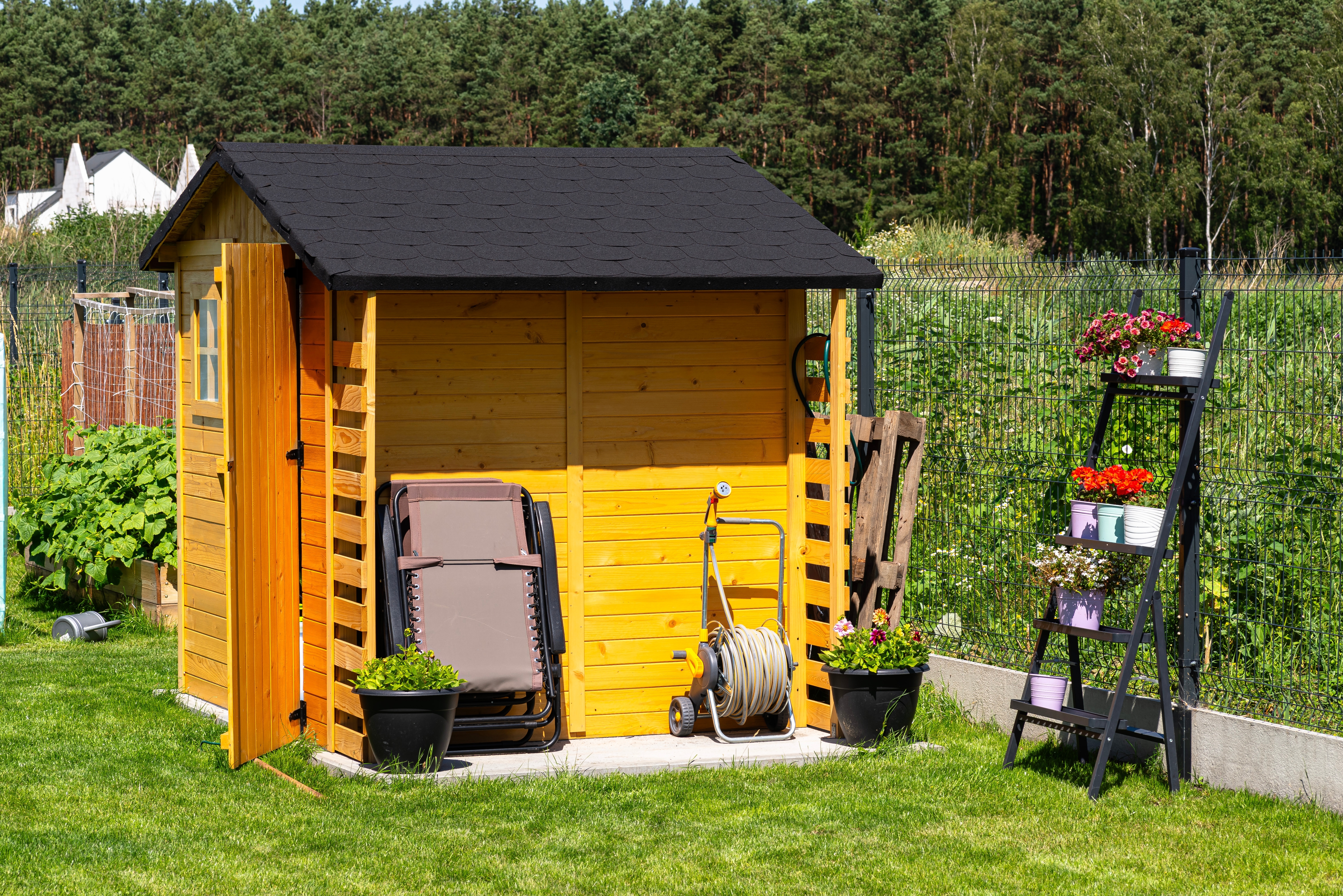 Tout savoir pour l'achat d'un abri de jardin en bois