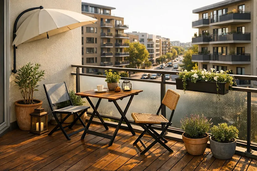 Balcon : l'aménager selon la place, l'exposition et vos usages