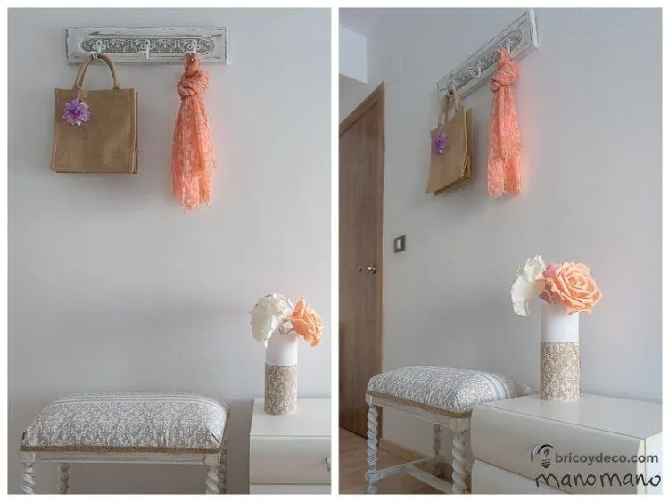 Cucina angolare bianca opaca con basi effetto legno – Design