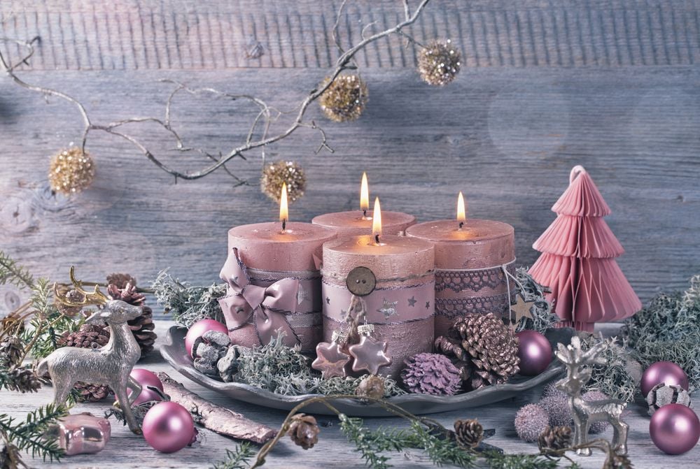 5 schöne Adventskranz-Ideen zum Selberbasteln
