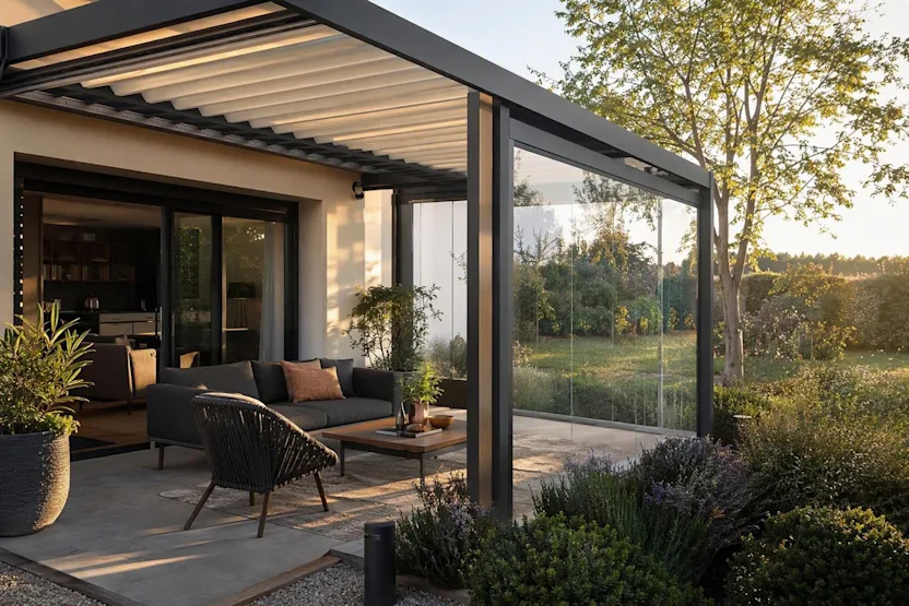 Plexiglass transparent pour l'extérieur : les bons usages sur balcon, terrasse ou pergola