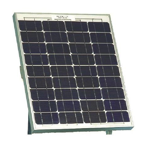 Soportes verticales de 15 ° para 6 paneles solares