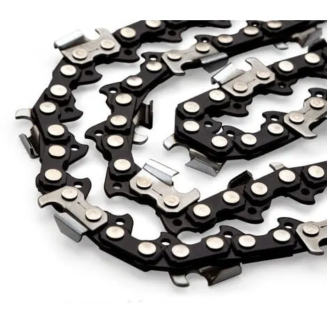 Kit Catena Per Motosega – 1 Lama 35cm + 4 Catene, Passo 3/8", Calibro 1,3 Mm, 52 Maglie, Acciaio Resistente