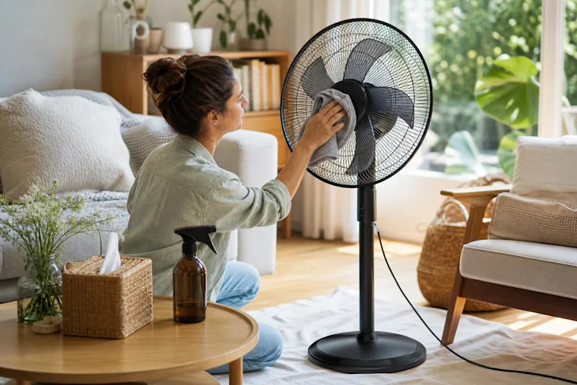 Comment nettoyer et entretenir son ventilateur ?