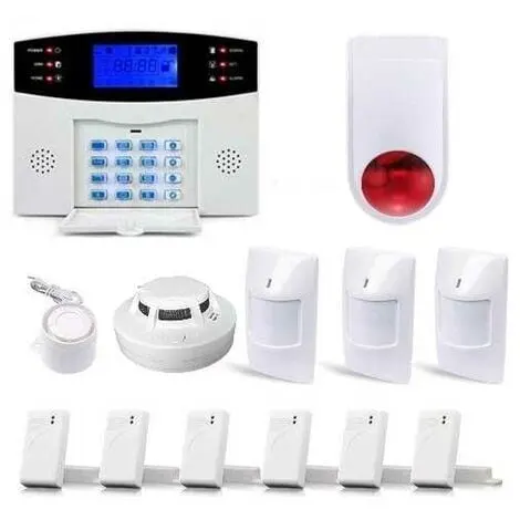 Pack Alarme Sans Fil Meian FOCUS ST-VGT - Détecteurs Ouverture + Sirène, Neuf