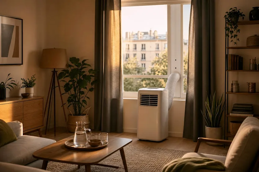 Climatiseur mobile avec ou sans évacuation : quelle différence ?