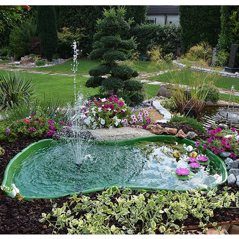 Quieres decorar tu jardín? Dale vida con una fuente o estanque.