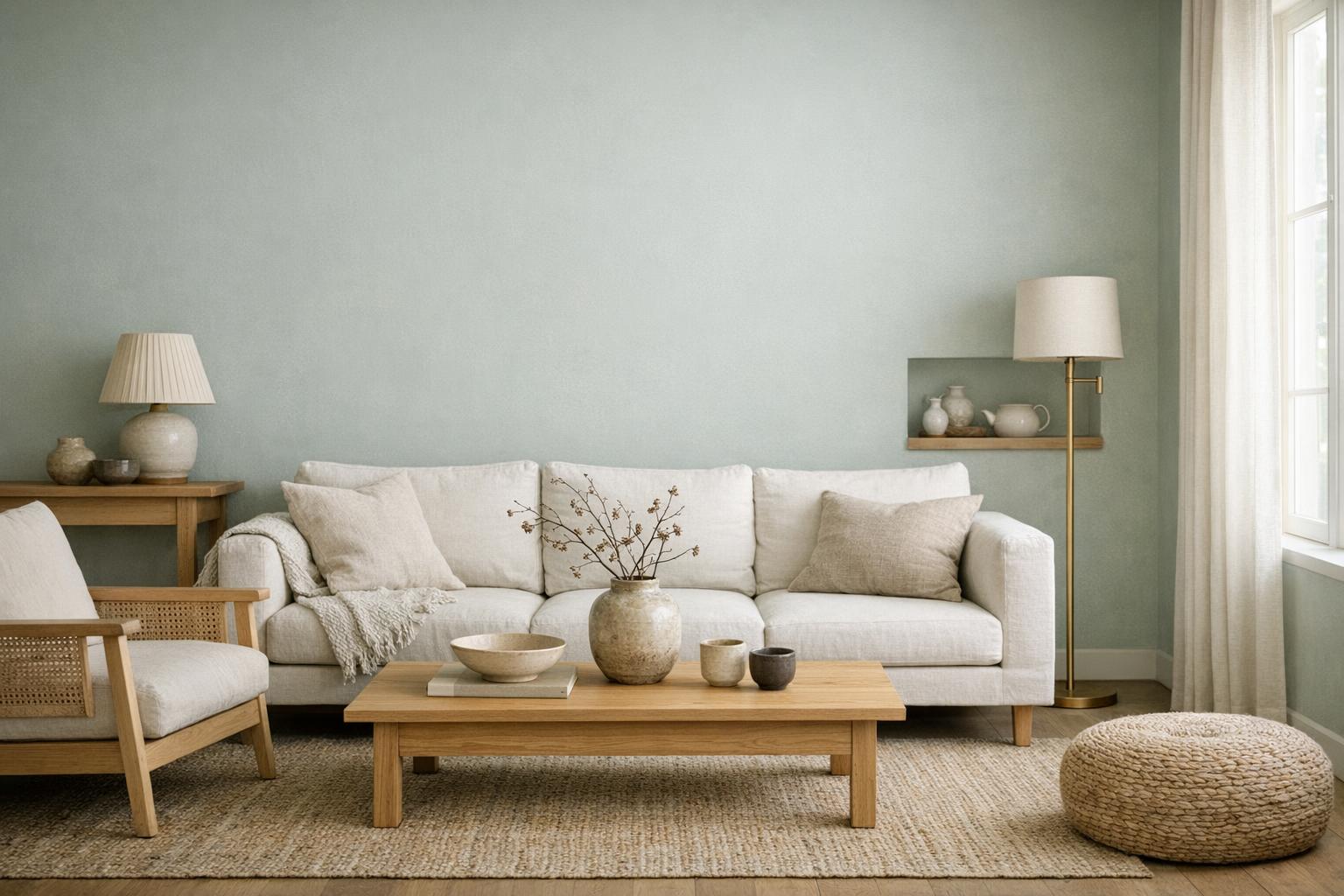 Vert céladon : la couleur douce qui apaise et éclaire l'intérieur