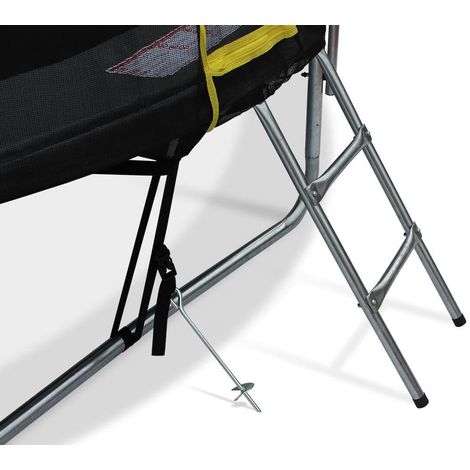 Kit Ancora Per Trampolino - 6 Pezzi Con Cinghie, Galvanizzato, Anti-vento - Foto 5