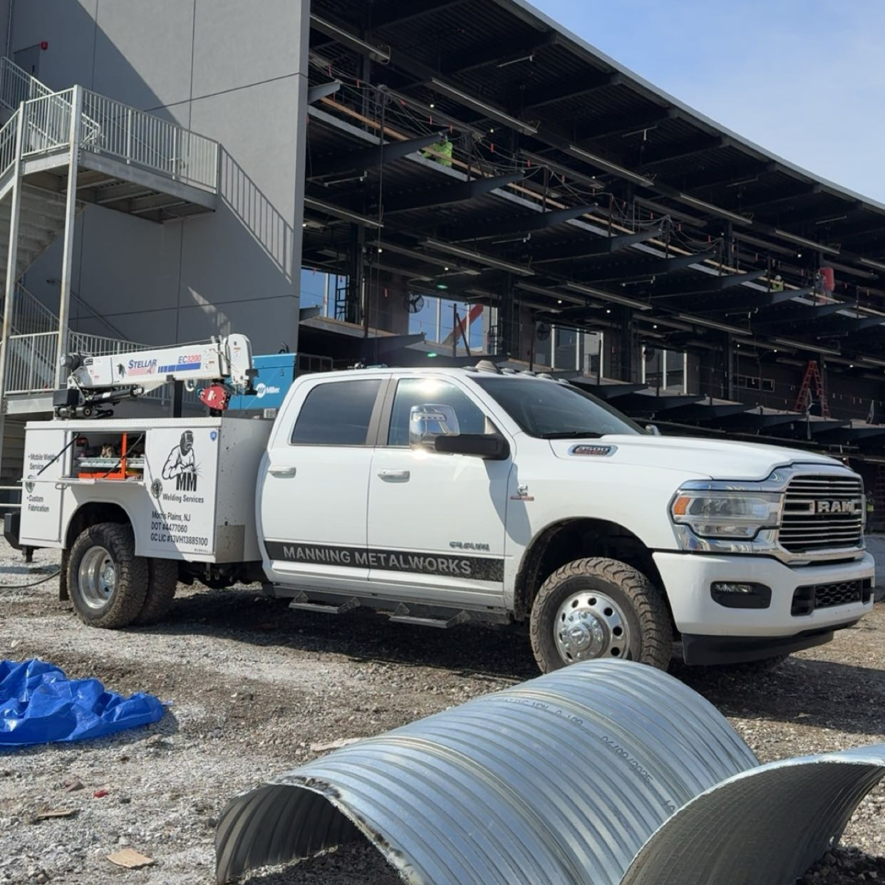 Manning Metalworks After-hours emergency welding