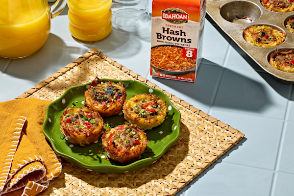 Hash Brown Sausage Egg Cups