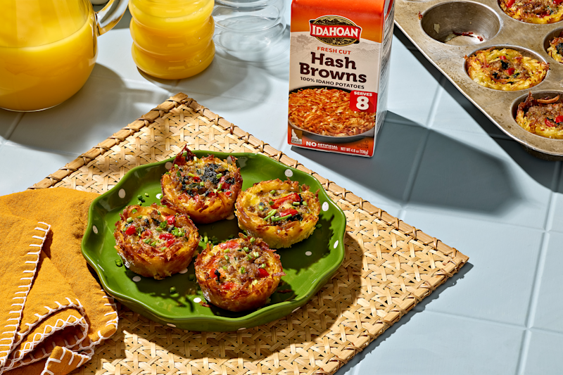 Hash Brown Sausage Egg Cups