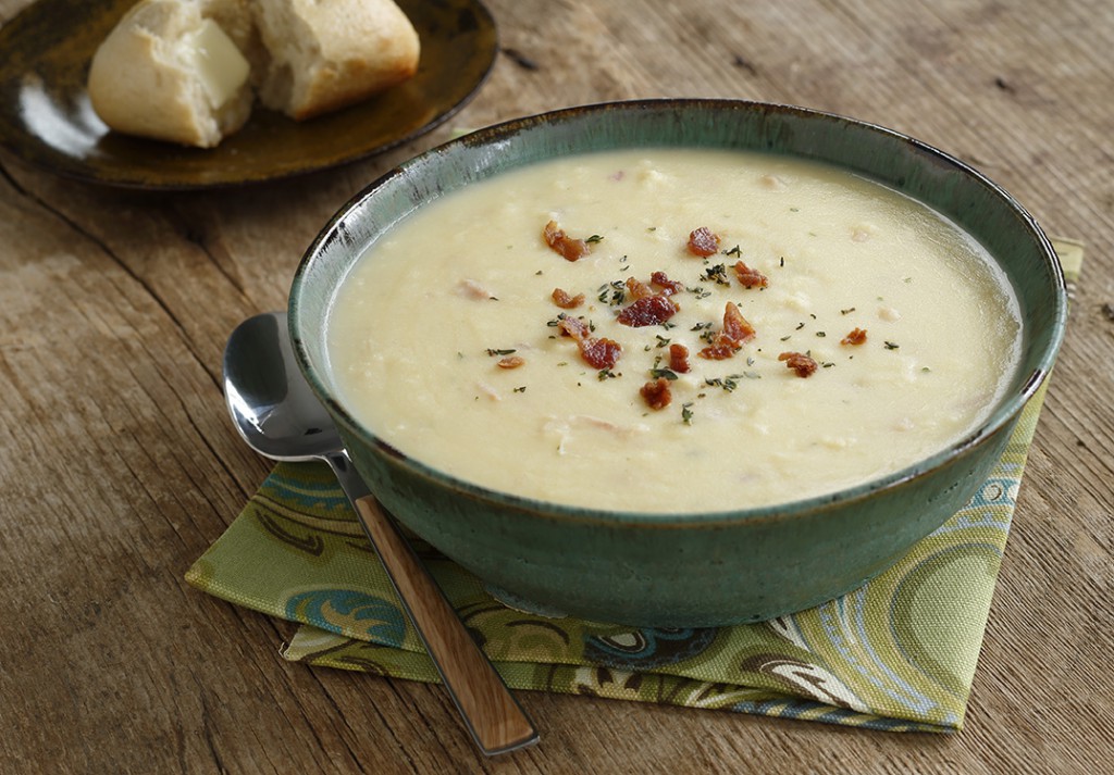 Baby Reds® with Roasted Garlic and Parmesan Creamy Soup
