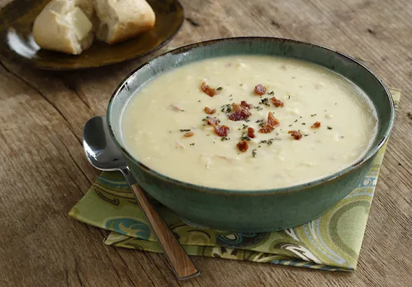 Baby Reds® with Roasted Garlic and Parmesan Creamy Soup