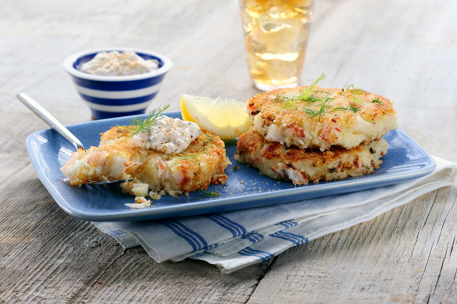Mashed Potato Crab Cakes