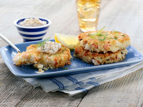 Mashed Potato Crab Cakes