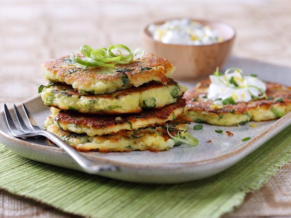 Potato, Kale and Onion Cakes