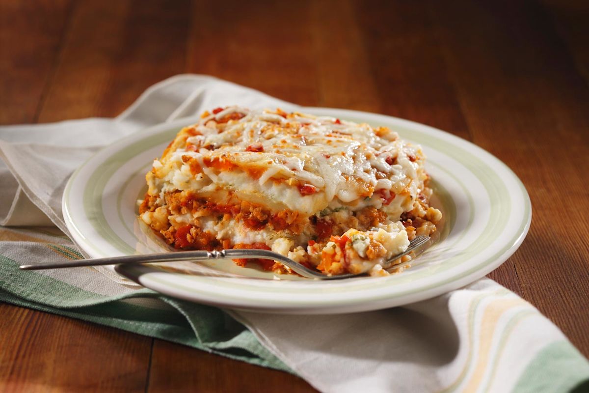 Buffalo Chicken Layered Mashed – Featured Image