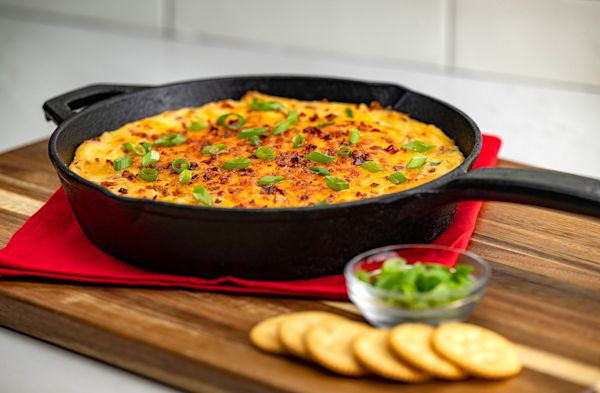 Loaded Mashed Potato Dip