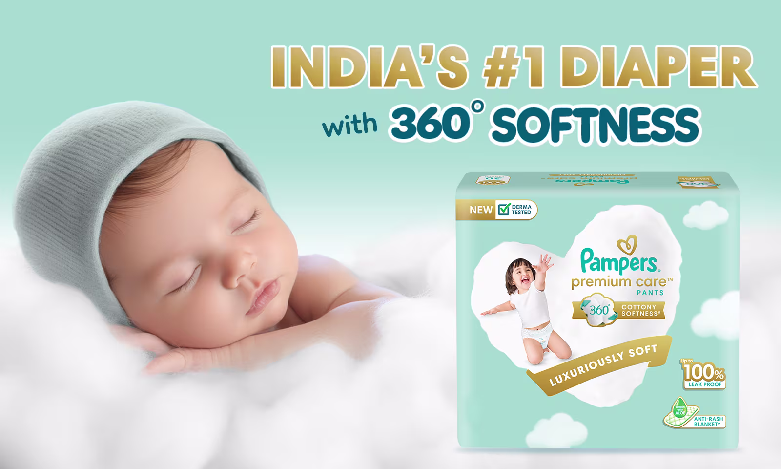 Pampers® Premium Care Diaper Pants™