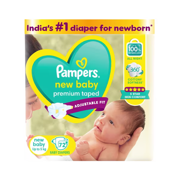 Pampers Active Baby, 4.1 out of 5 stars, SIZE Newborn - XL