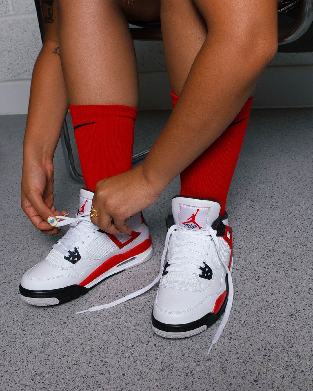 Jordan 4 clearance red cement