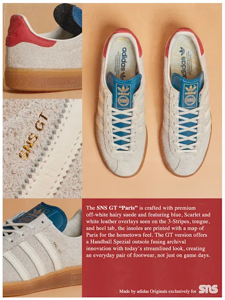 Adidas Originals Sns Gt Paris Sneakers Streetwear Online Since 1999