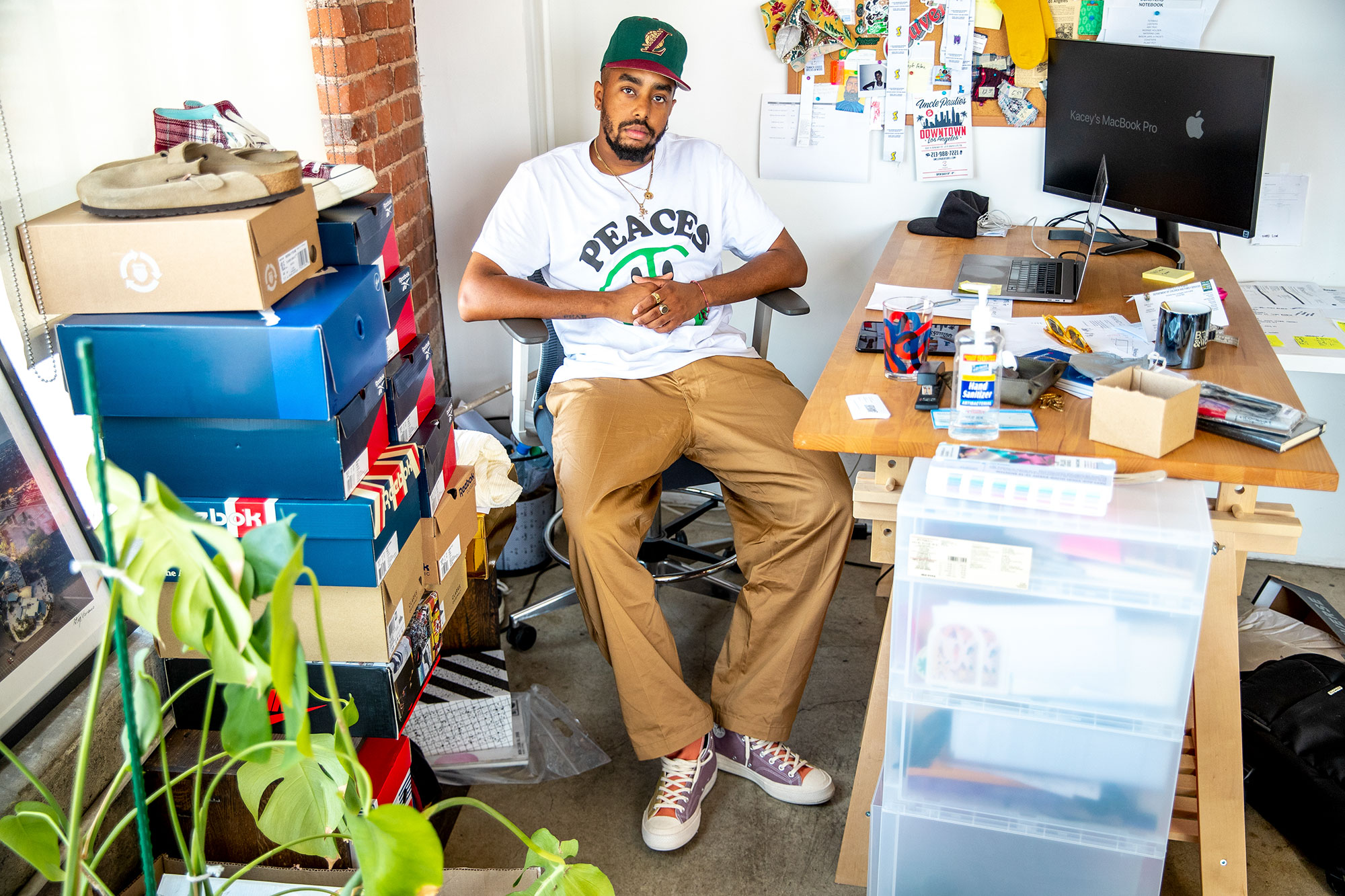 Chuck 70 w. Kacey of Bricks and Wood 
