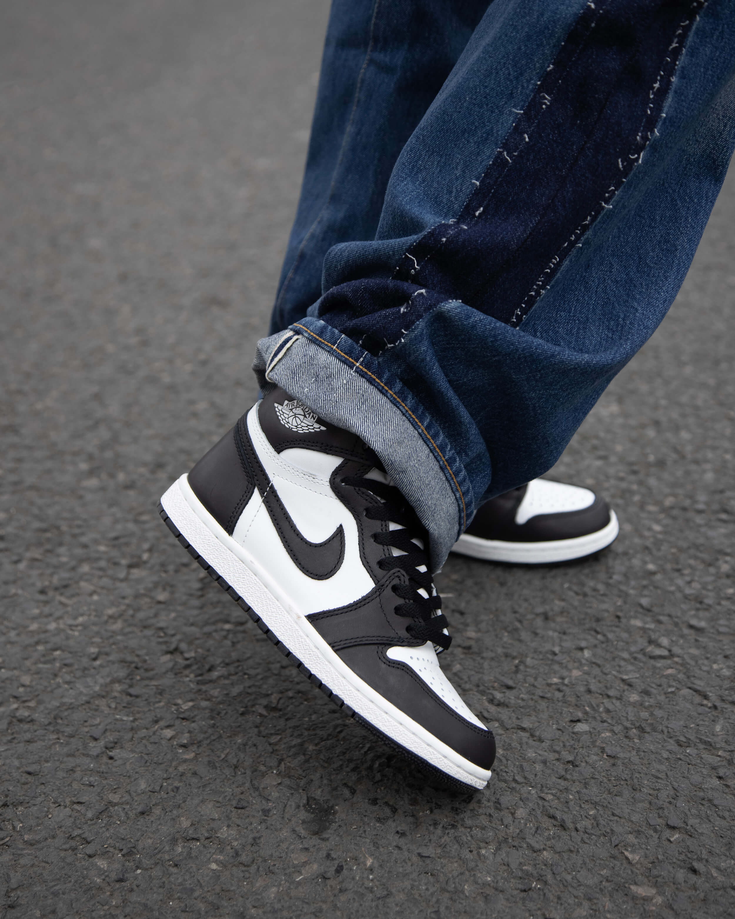 Air jordan 1 high 85 black white - 靴