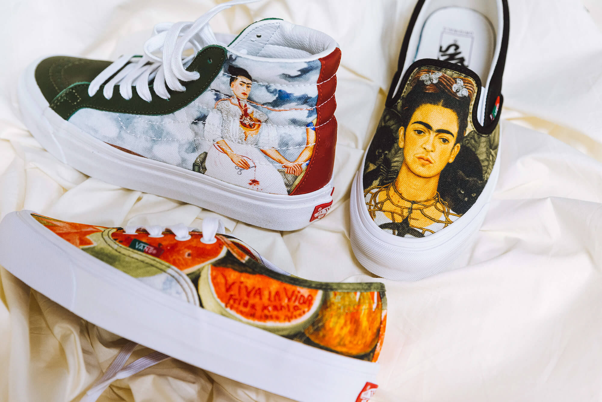 Frida kahlo sales vans online