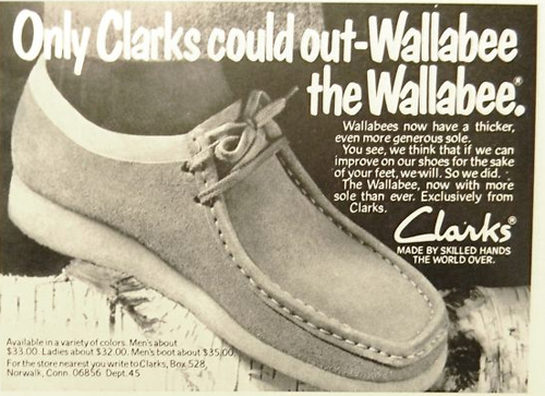 Clarks wu deals wear wallabees