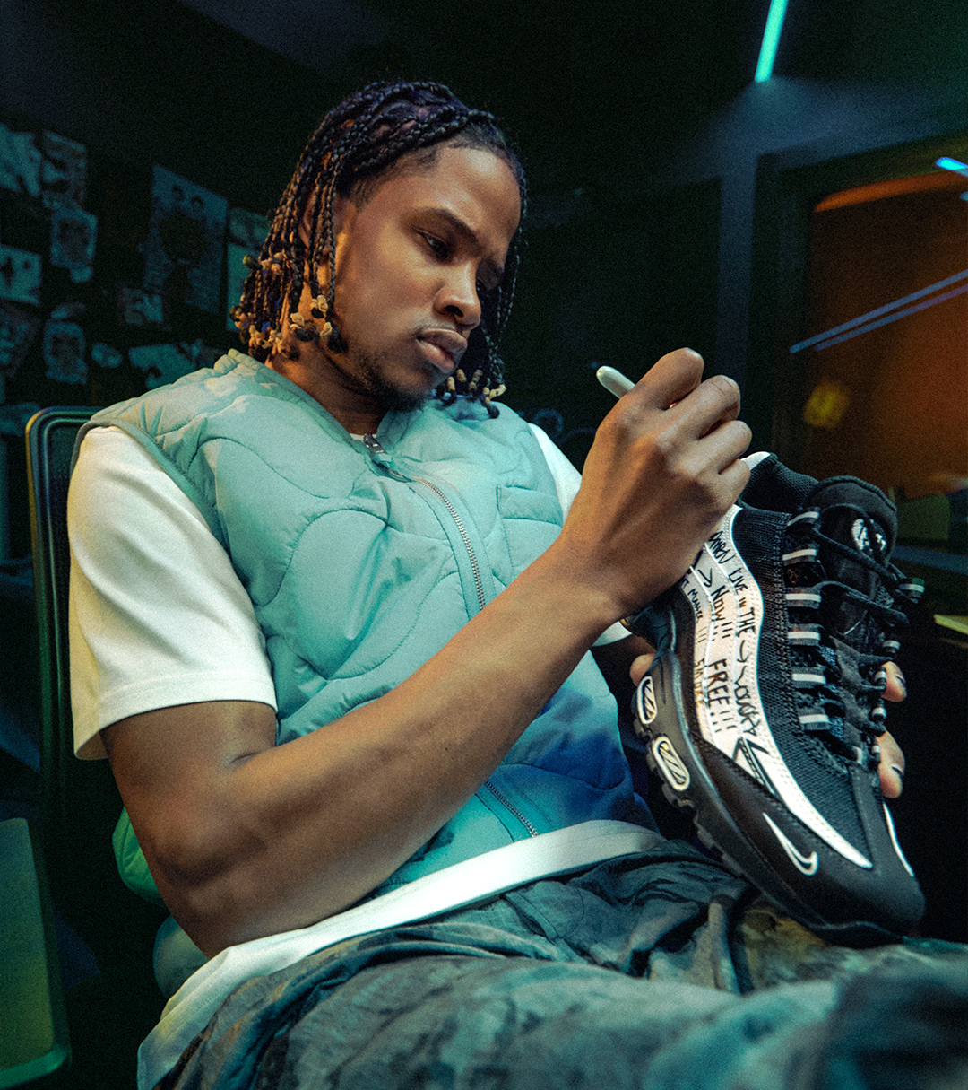 Nike Air Max 95 BHM presented with Kam bu Sneakersnstuff SNS