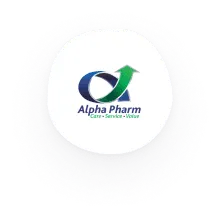 The Alpha-Pharm Logo