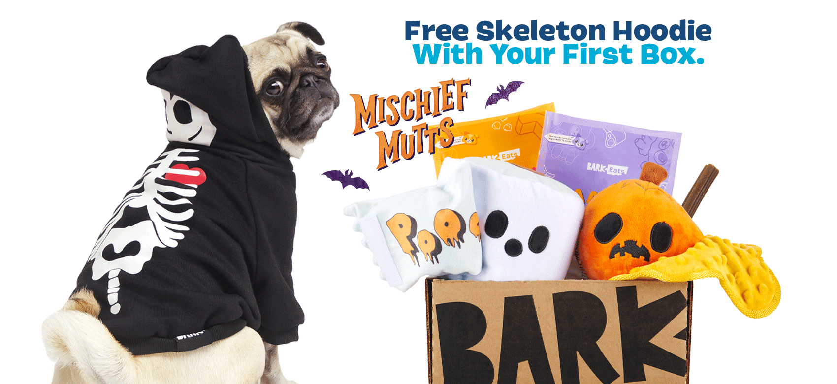 Free Skeleton Hoodie With Your First Box