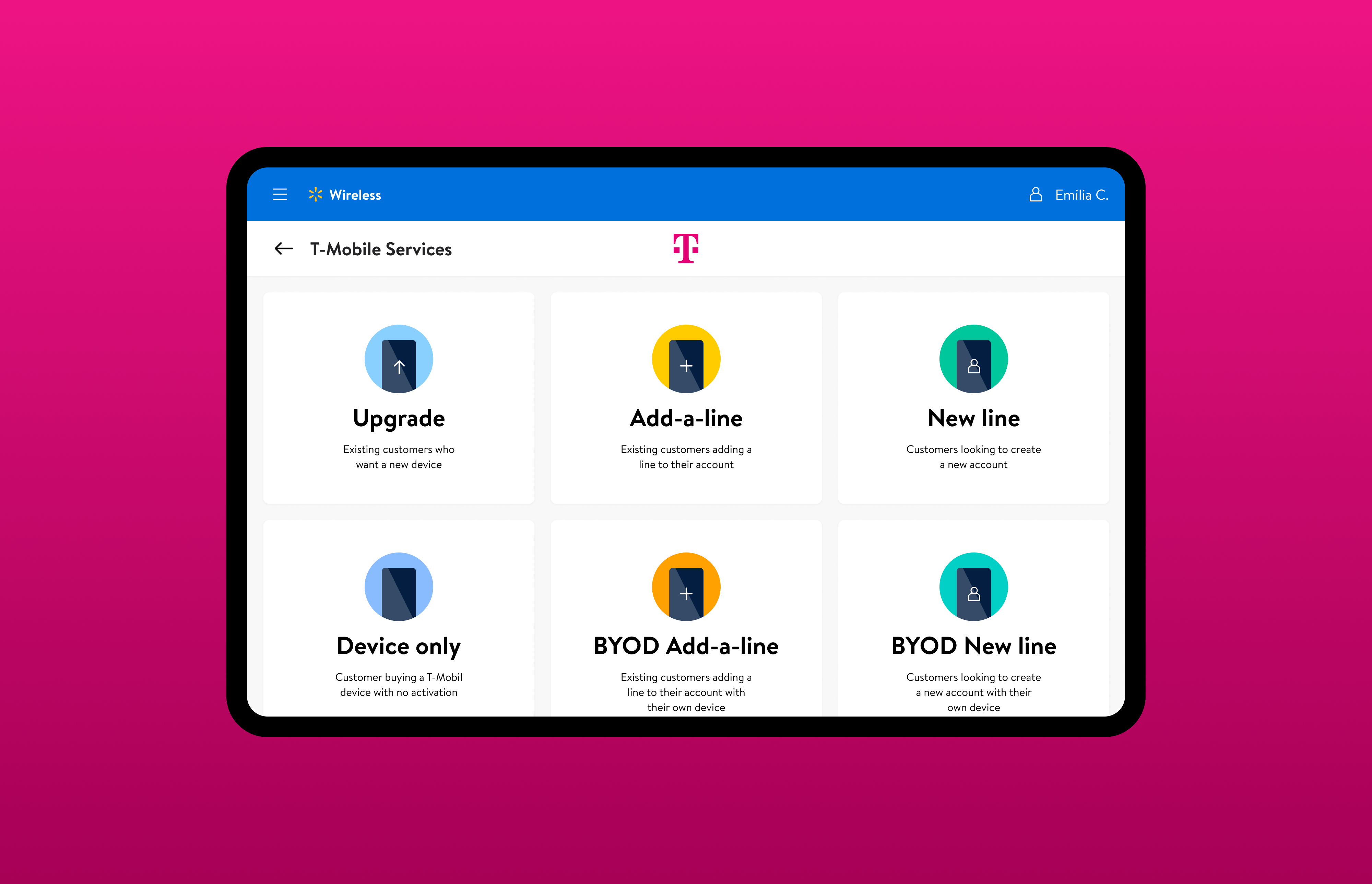 Architecting the next-gen retail experience for Walmart Wireless cover image