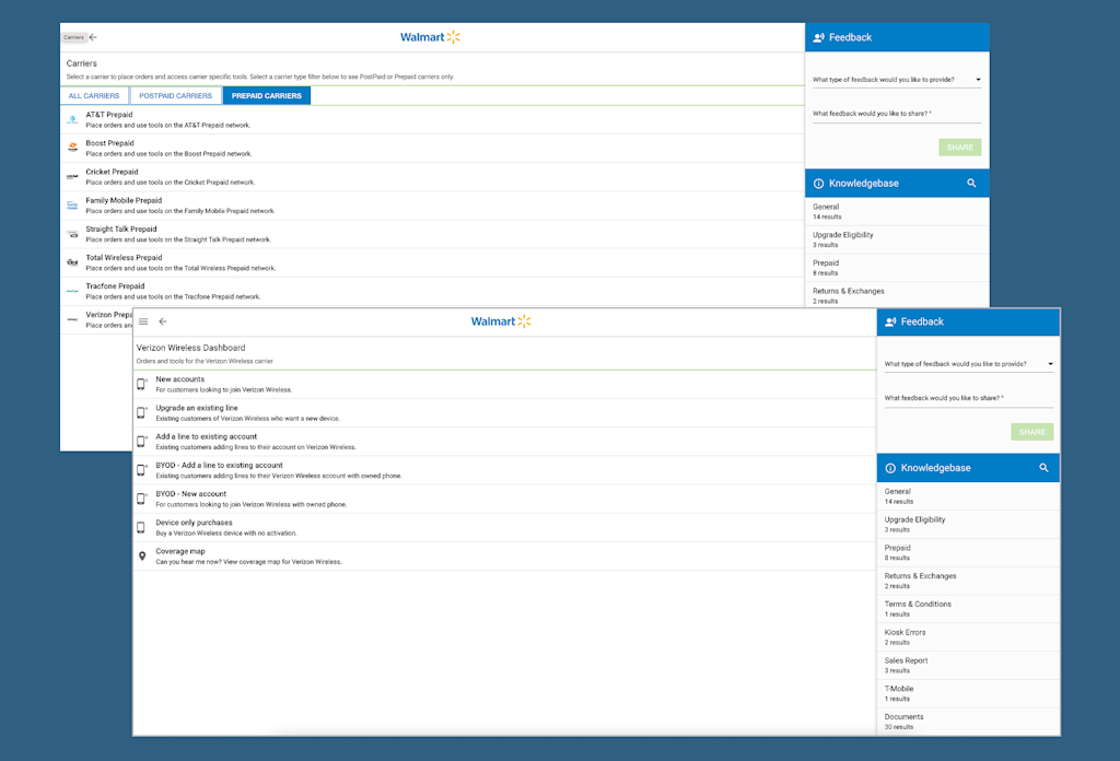Legacy activation platform UX
