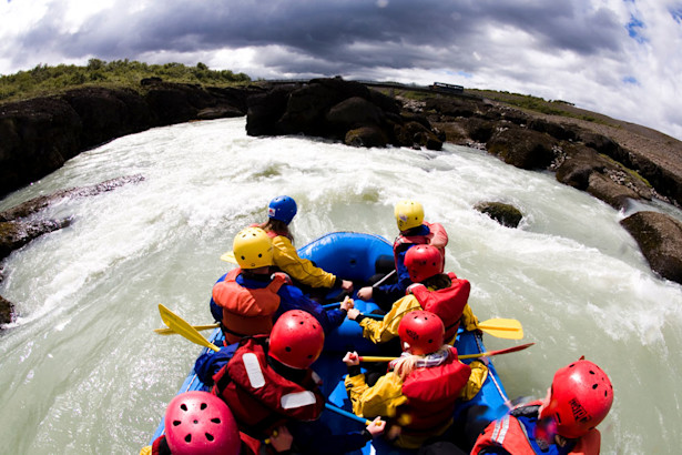 Rafting ferð í Hvítá