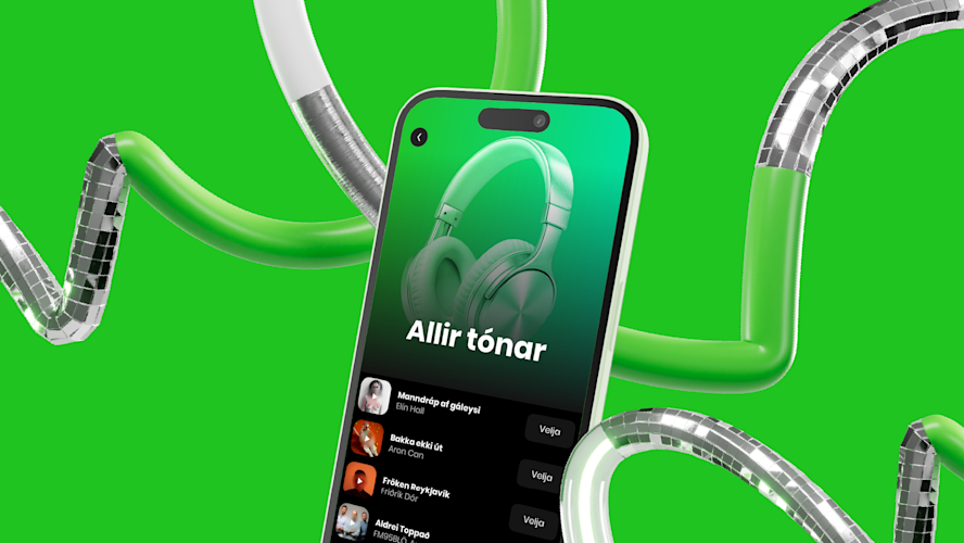 Nú hljóma Vinatónar í Nova appinu