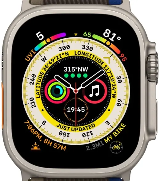 Heilsan með í Apple Watch Ultra!