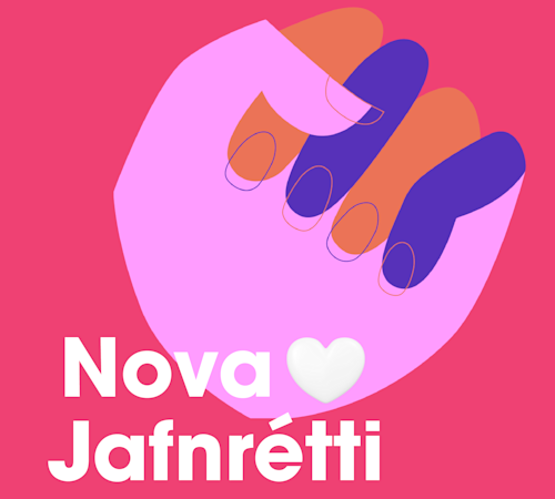 Kvennaverkfall - Nova💜Jafnrétti!
