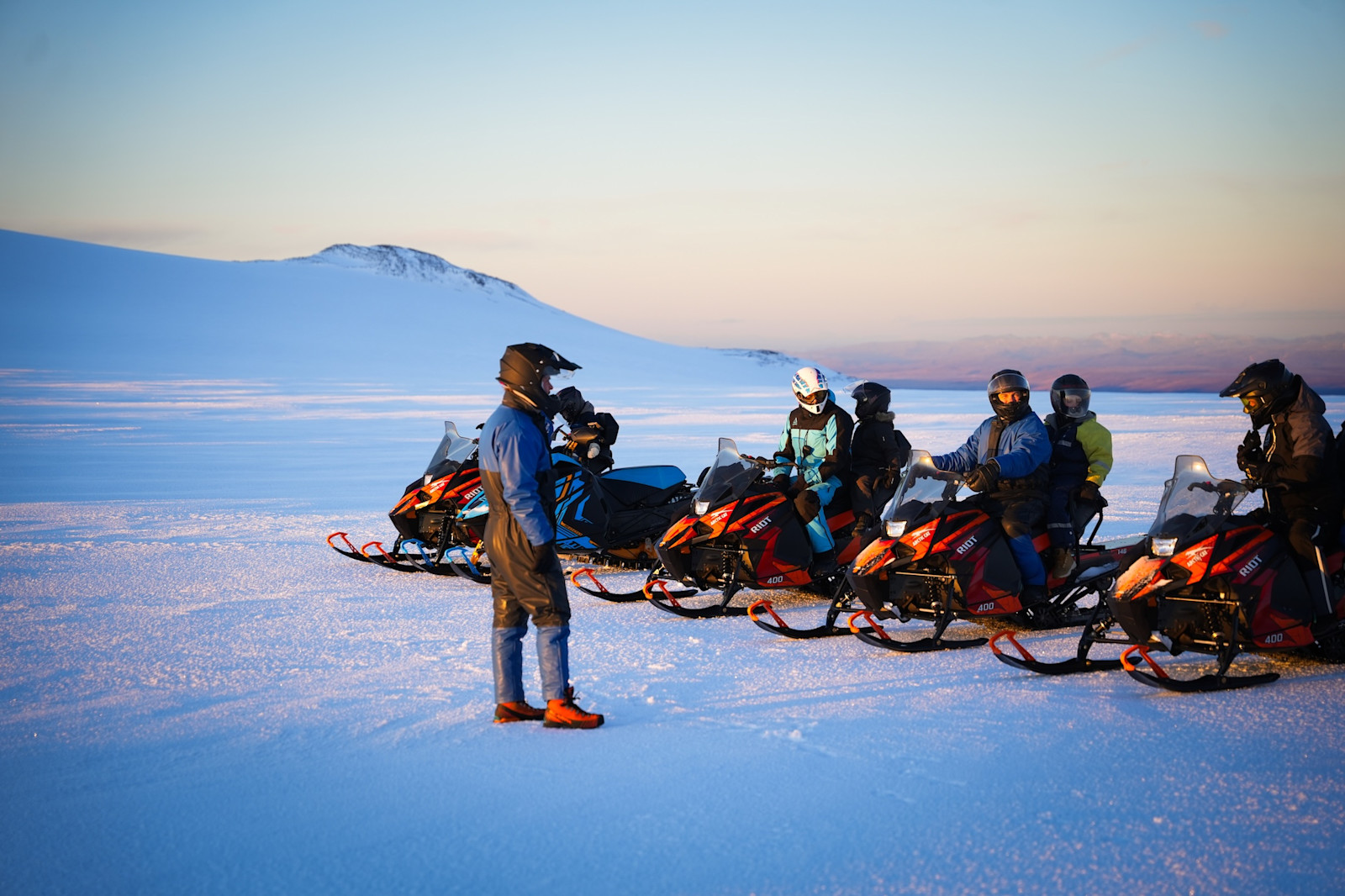 Snjósleðaferð með Simply Iceland