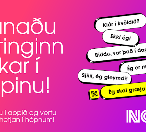 Planaðu hitting í Nova appinu