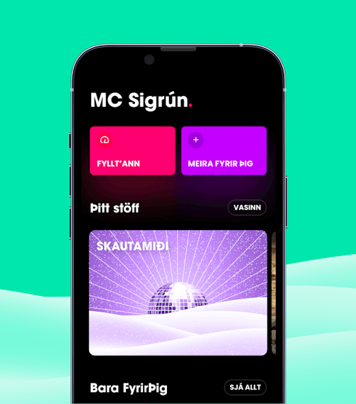 Vertu með Nova appið á Stuðsvellinu!